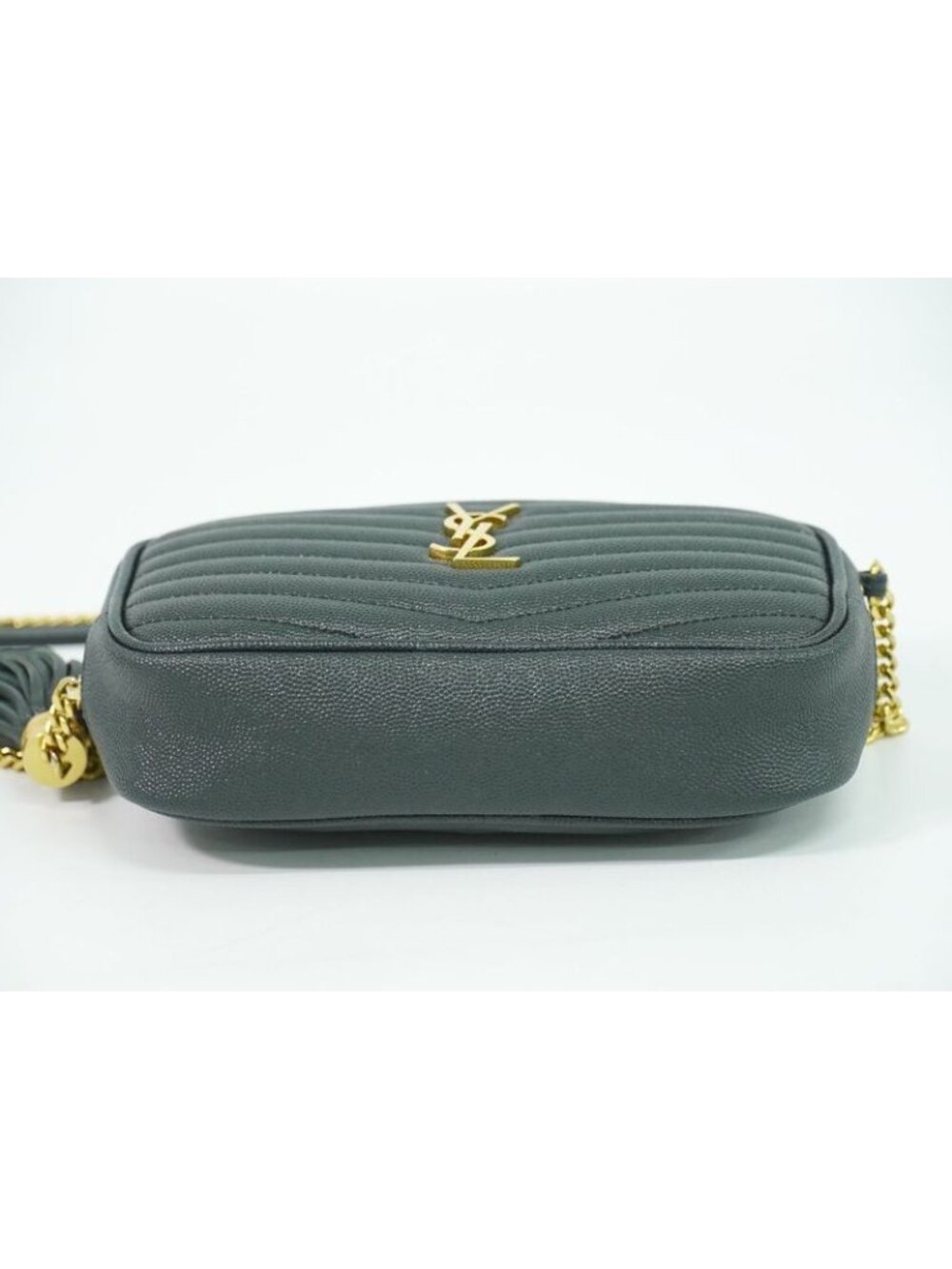 Saint Laurent Lou Tassel Chain Shoulder Bag Pochette - Picture 3 of 9